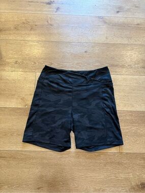 Danskin Black Camo Bike Shorts